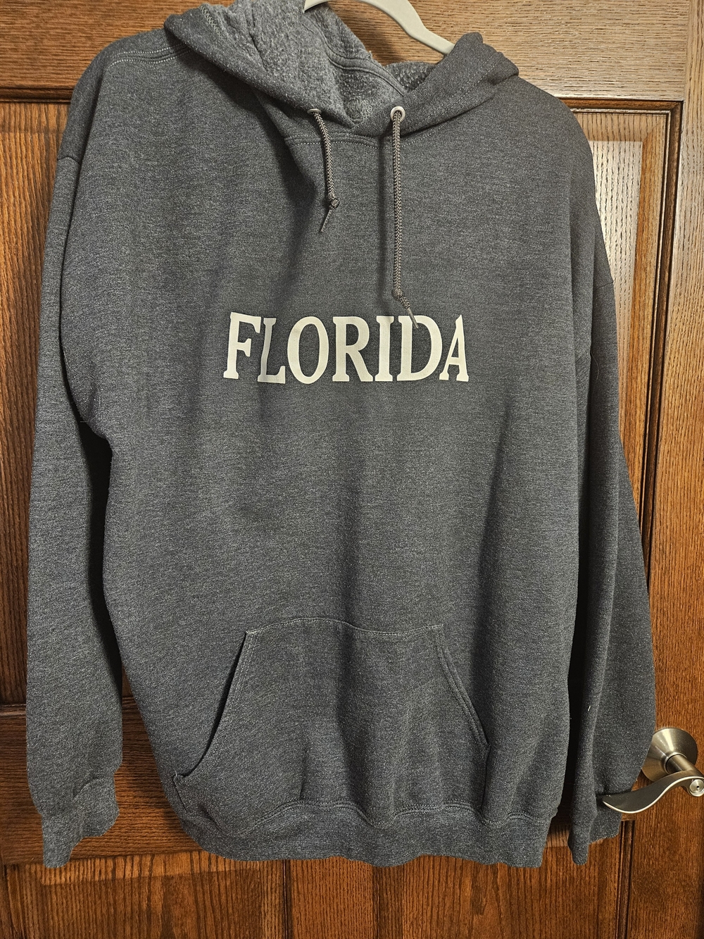 Fruit of the Loom Gray Florida Pullover Hoodie